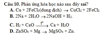 505 câu trắc nghiệm hóa học lớp 12