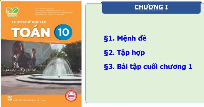 Bài giảng điện tử chuyên đề Toán 10 Kết nối tri thức với cuộc sống (Cả năm)