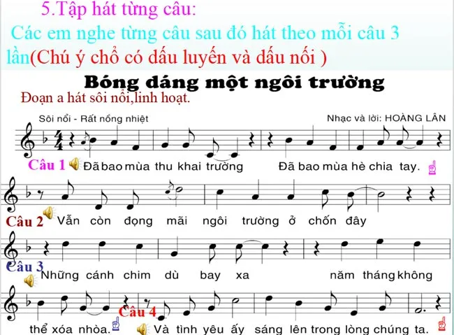 Bài giảng điện tử môn Âm nhạc 9 năm 2023 – 2024