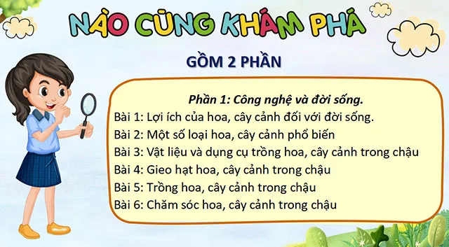 Bài giảng điện tử môn Công nghệ 4 sách Kết nối tri thức với cuộc sống