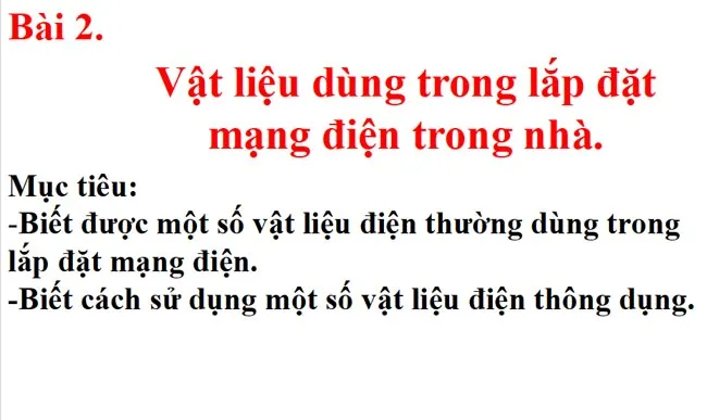 Bài giảng điện tử môn Công nghệ 9 năm 2023 – 2024