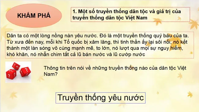 Bài giảng điện tử môn Giáo dục công dân 8 sách Chân trời sáng tạo