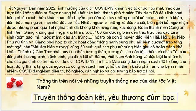 Bài giảng điện tử môn Giáo dục công dân 8 sách Chân trời sáng tạo