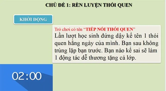 Bài giảng điện tử môn Hoạt động trải nghiệm hướng nghiệp 7 sách Chân trời sáng tạo