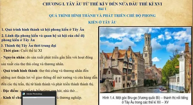 Bài giảng điện tử môn Lịch sử – Địa lí 7 sách Cánh diều (Cả năm)