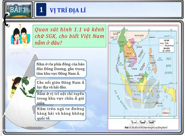 Bài giảng điện tử môn Lịch sử – Địa lí 8 sách Cánh diều