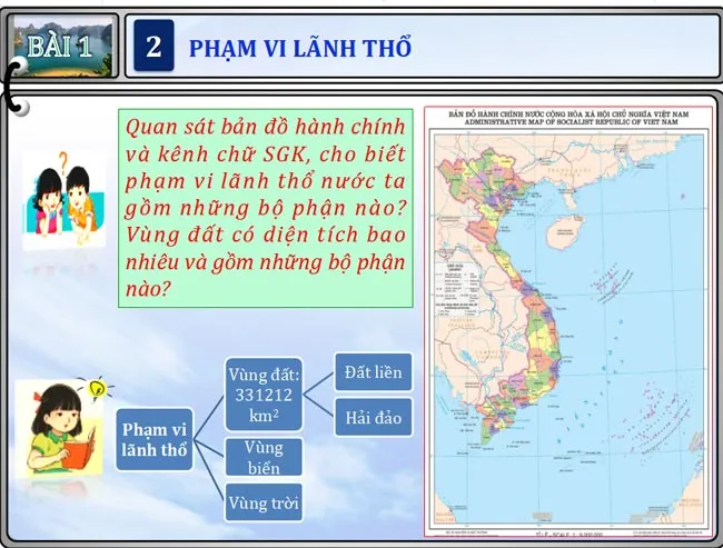 Bài giảng điện tử môn Lịch sử – Địa lí 8 sách Cánh diều