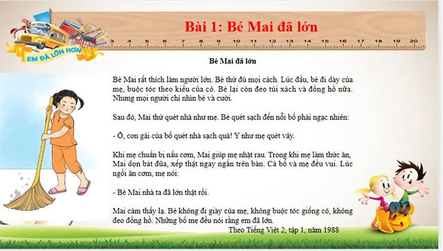 Bài giảng điện tử môn Tiếng Việt 2 sách Chân trời sáng tạo