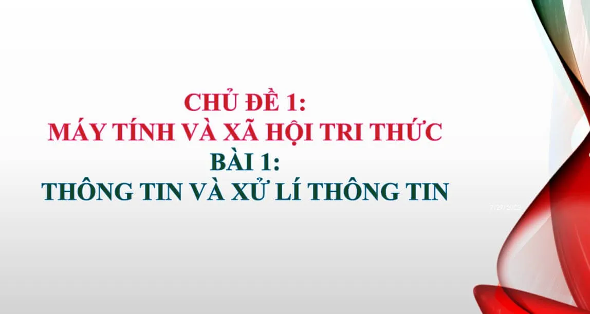 Bài giảng điện tử môn Tin học 10 sách Kết nối tri thức với cuộc sống (Cả năm)