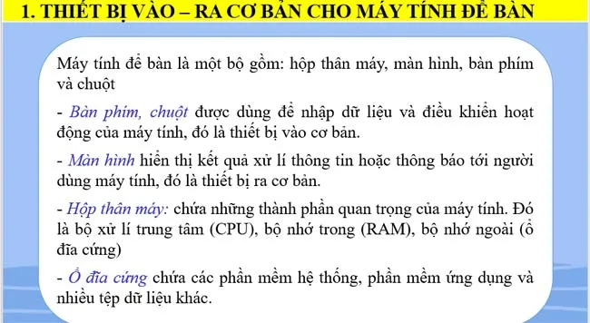 Bài giảng điện tử môn Tin học 7 sách Cánh diều (Cả năm)