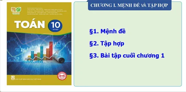 Bài giảng điện tử môn Toán 10 sách Kết nối tri thức với cuộc sống (Học kì 1)