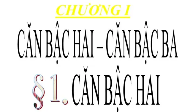 Bài giảng điện tử môn Toán 9 (Cả năm)