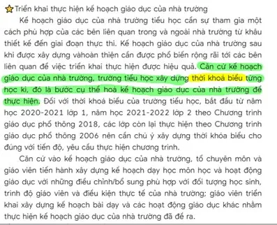 Bài tập cuối khóa Mô đun 4 Tiểu học