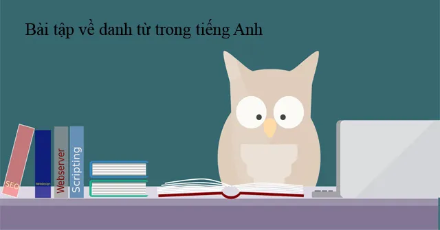 Bài tập về danh từ trong tiếng Anh