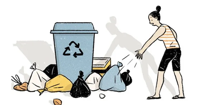 Bài viết số 5 lớp 9 đề 4: Suy nghĩ của em về hiện tượng vứt rác bừa bãi nơi công cộng