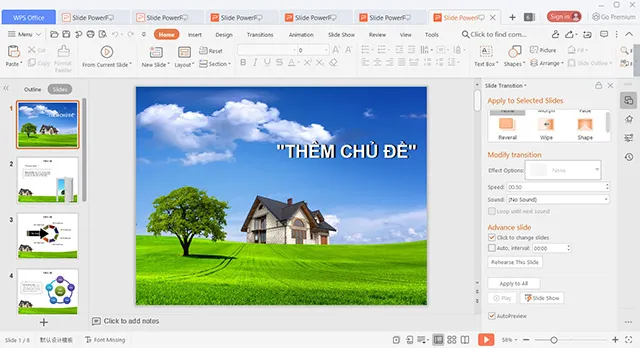 Bộ 50 Slide đẹp cho PowerPoint