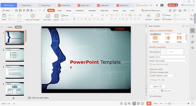 Bộ 50 Slide đẹp cho PowerPoint