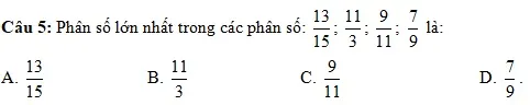 Bộ câu hỏi luyện thi Rung chuông vàng lớp 5