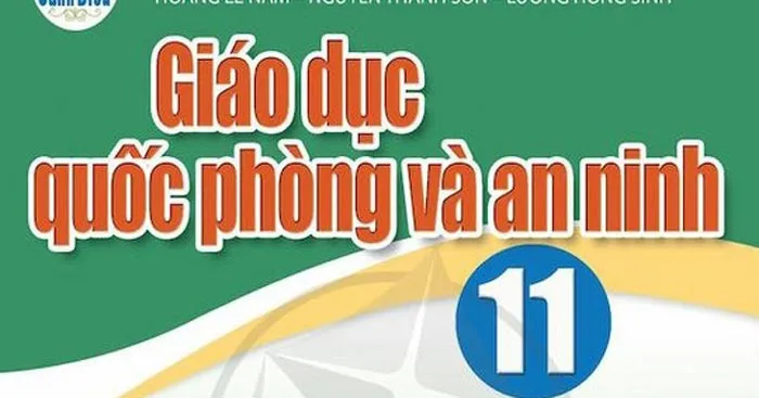 Bộ đề thi giữa học kì 1 môn Giáo dục quốc phòng 11 năm 2023 – 2024 sách Cánh diều