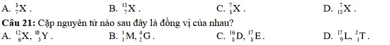 Bộ đề thi giữa học kì 1 môn Hóa học lớp 10 năm 2023 – 2024 (Sách mới)