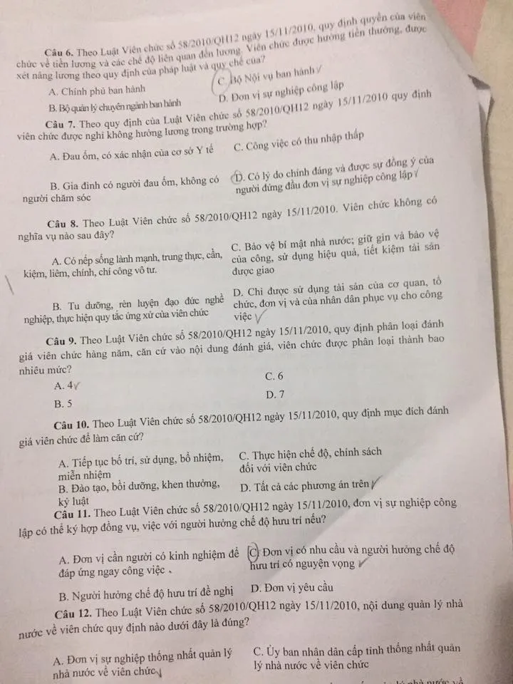 Bộ đề thi viên chức năm 2019 tỉnh Quảng Ninh