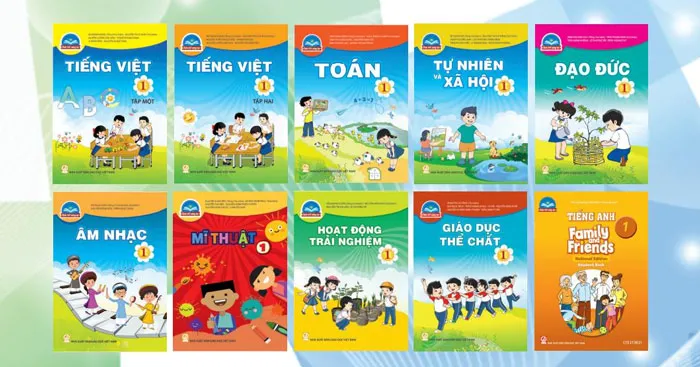 Bộ sách giáo khoa Lớp 1: Chân trời sáng tạo (Sách học sinh)