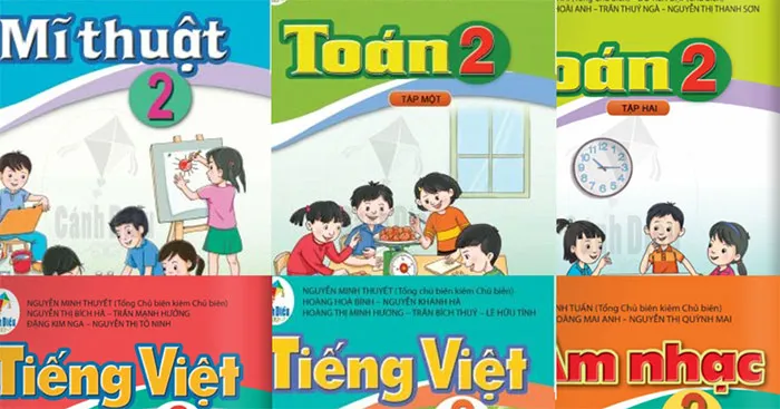 Bộ sách giáo khoa Lớp 2: Cánh diều (Sách học sinh)