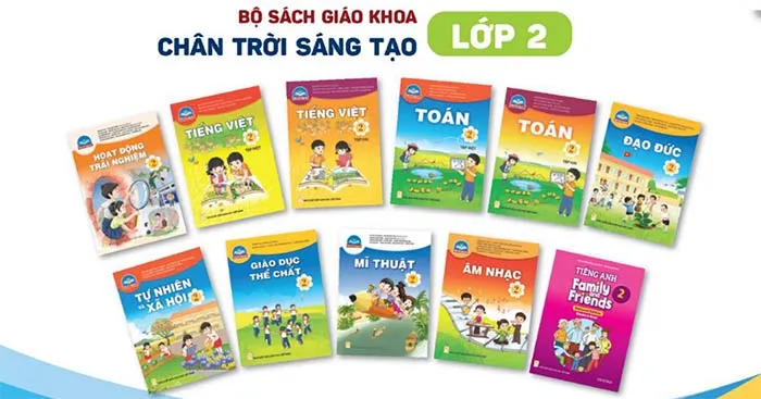 Bộ sách giáo khoa Lớp 2: Chân trời sáng tạo (Sách học sinh)