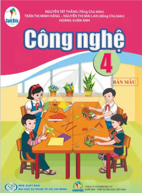 Bộ sách giáo khoa Lớp 4: Cánh diều (Sách học sinh)