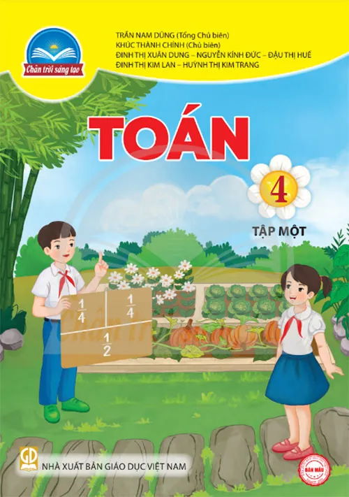 Bộ sách giáo khoa Lớp 4: Chân trời sáng tạo (Sách học sinh)