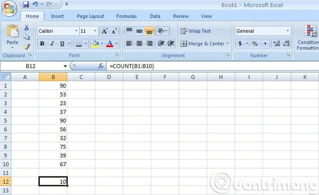 Các hàm cơ bản trong Excel