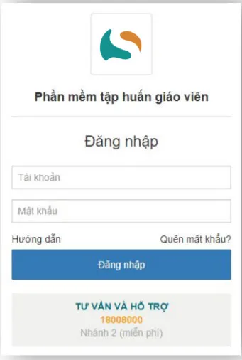 Cách đăng nhập Chương trình tập huấn và bồi dưỡng giáo viên