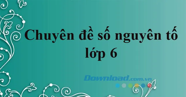 Chuyên đề số nguyên tố