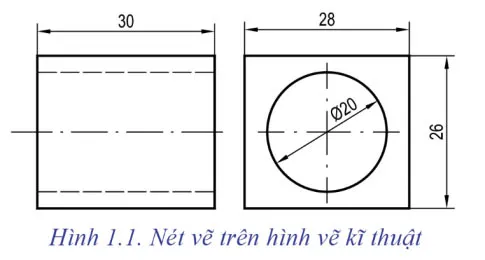 Công nghệ 8 Bài 1: Tiêu chuẩn trình bày bản vẽ kĩ thuật