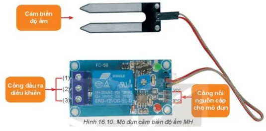 Công nghệ 8 Bài 16: Mạch điện điều khiển sử dụng mô đun cảm biến