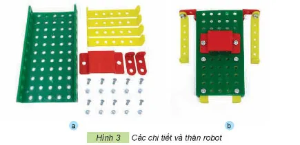 Công nghệ lớp 4 Bài 9: Lắp ghép mô hình rô-bốt