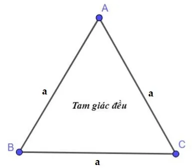 Công thức tính chu vi hình tam giác