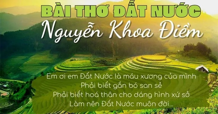 Dẫn chứng liên hệ Đất nước của Nguyễn Khoa Điềm