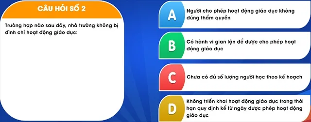 Đáp án cuộc thi Pháp luật học đường 2019 mới nhất