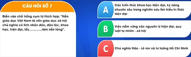 Đáp án cuộc thi Pháp luật học đường 2019 mới nhất