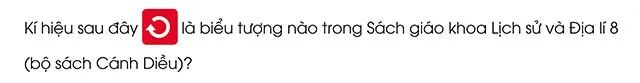 Đáp án trắc nghiệm tập huấn môn Lịch sử – Địa lí 8 sách Cánh diều