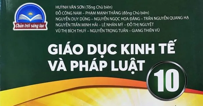 Đề cương ôn tập học kì 2 môn Giáo dục Kinh tế và Pháp luật 10 sách Chân trời sáng tạo