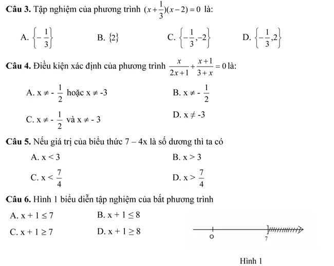 Đề kiểm tra học kì II lớp 8 môn Toán – Đề 2