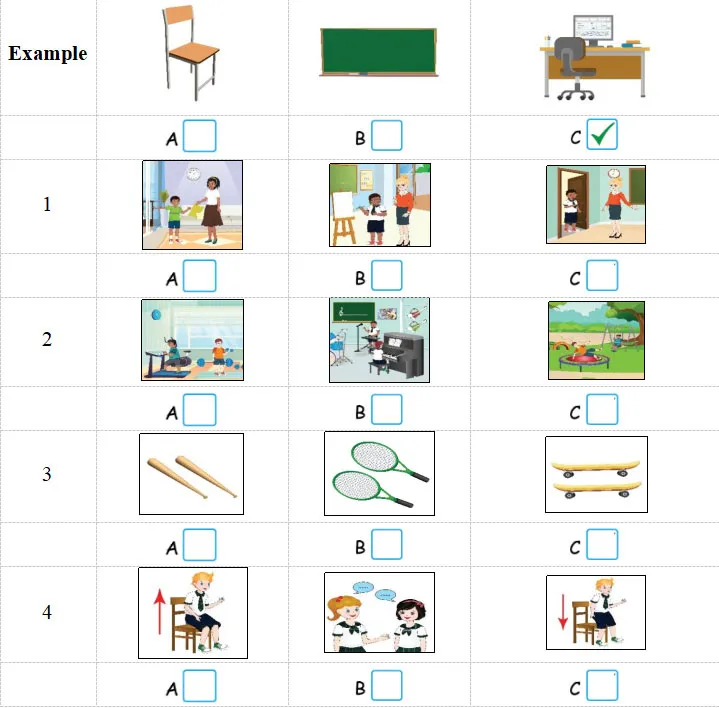 Đề thi học kì 2 môn Tiếng Anh 3 năm 2023 – 2024 sách Phonics Smart