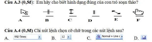 Đề thi học kì 2 môn Tin học lớp 4 năm học 2016 – 2017 có bảng ma trận đề thi