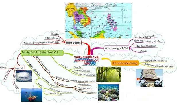 Địa lí 12 Bài 8: Thiên nhiên chịu ảnh hưởng sâu sắc của biển