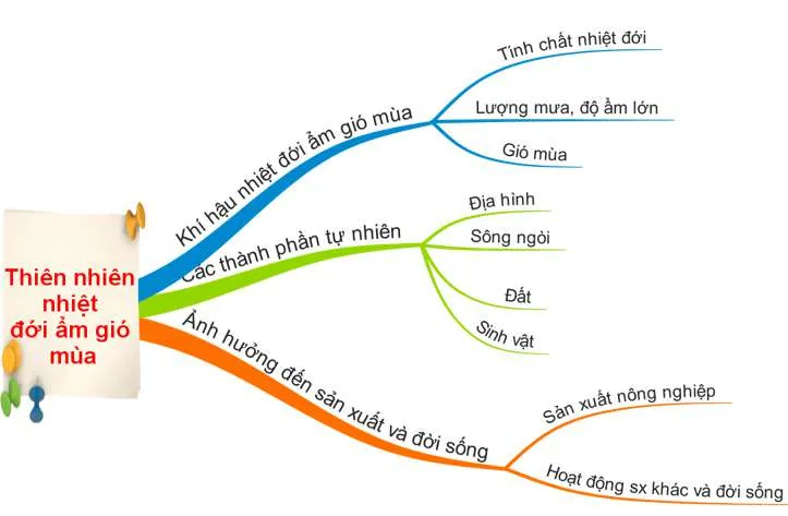 Địa lí 12 Bài 9: Thiên nhiên nhiệt đới ẩm gió mùa