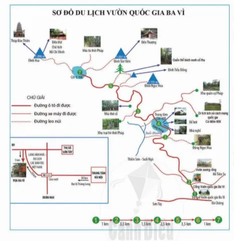 Địa lí 6 Bài 3: Lược đồ trí nhớ