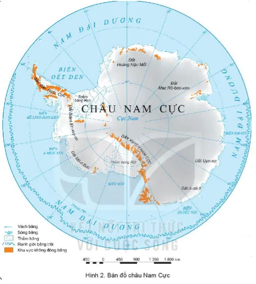 Địa lí 7 Bài 19: Châu Nam Cực