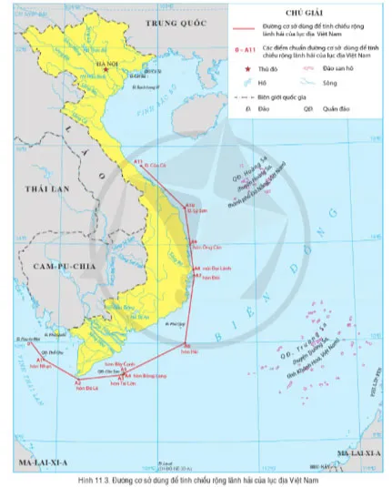 Địa lí 8 Bài 11: Phạm vi Biển Đông. Các vùng biển của Việt Nam ở Biển Đông. Đặc điểm tự nhiên vùng biển đảo Việt Nam